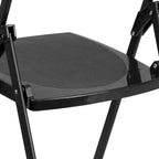 Chaises pliantes en plastique, lot de 2