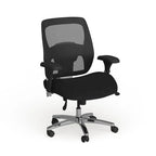 Chaise de bureau ergonomique robuste – Capacité de 227 kg, dossier haut, maille