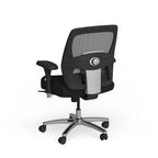 Chaise de bureau ergonomique robuste – Capacité de 227 kg, dossier haut, maille