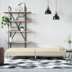 Canapé-lit pliable avec porte-gobelets - Similicuir, 78,7 x 35 x 27,6 po