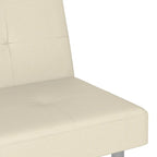 Canapé-lit pliable avec porte-gobelets - Similicuir, 78,7 x 35 x 27,6 po