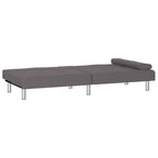 Canapé-lit pliable avec porte-gobelets - Similicuir, 78,7 x 35 x 27,6 po