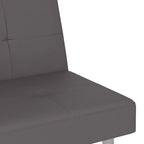 Canapé-lit pliable avec porte-gobelets - Similicuir, 78,7 x 35 x 27,6 po