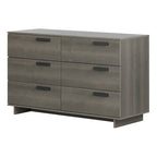 Commode double à 6 tiroirs