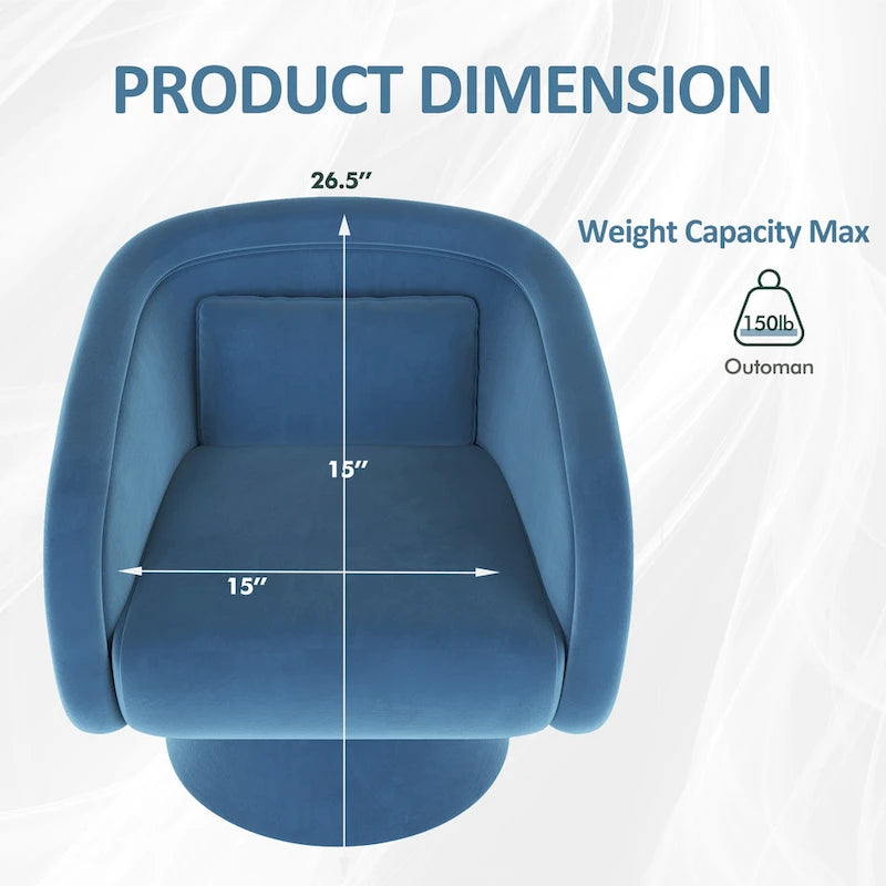 Fauteuil pivotant barillet