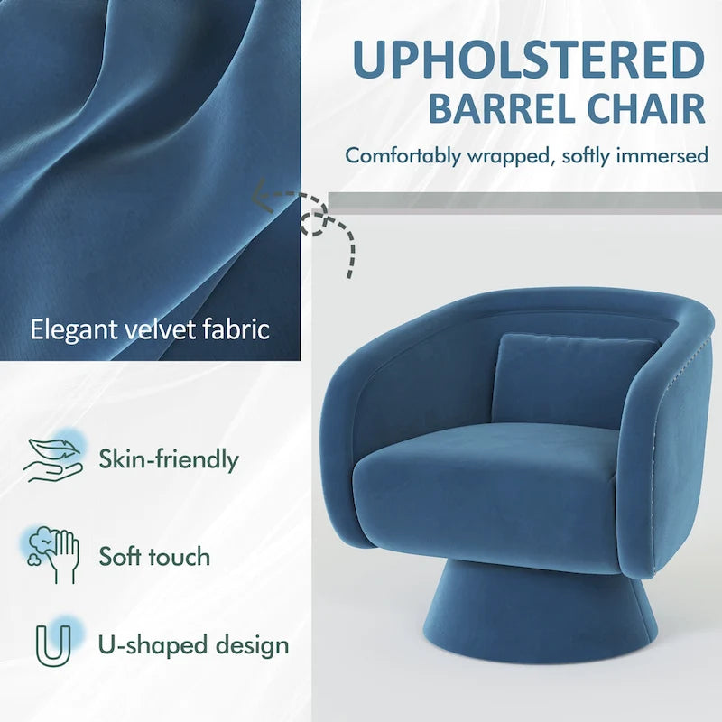 Fauteuil pivotant barillet