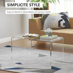 Table d'appoint cascade en acrylique