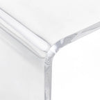 Table d'appoint cascade en acrylique