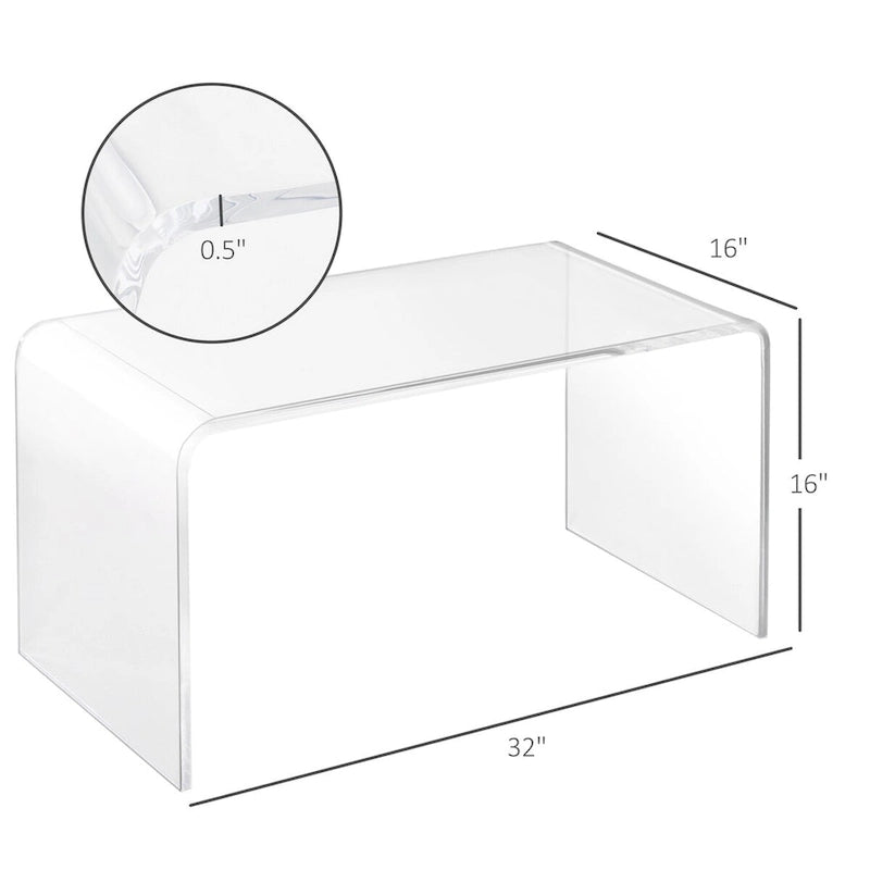 Table d'appoint cascade en acrylique