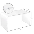 Table d'appoint cascade en acrylique