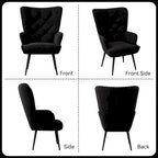 Fauteuil d'appoint en tissu