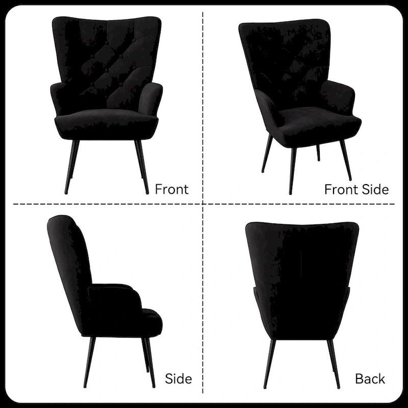Fauteuil d'appoint en tissu