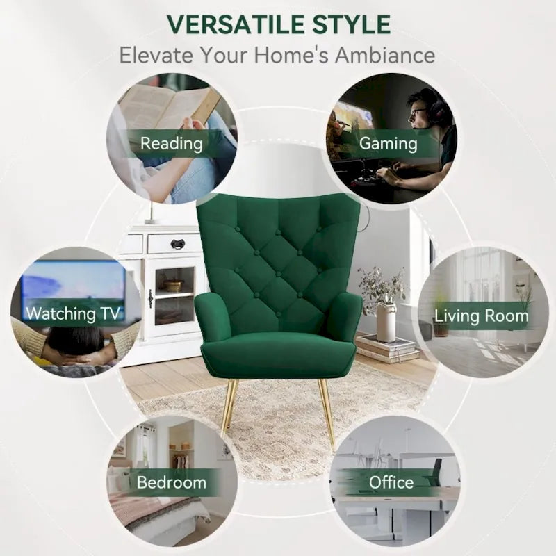 Fauteuil d'appoint en tissu