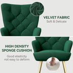 Fauteuil d'appoint en tissu