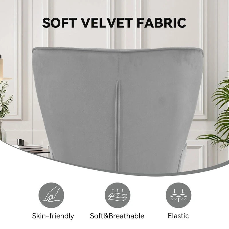 Fauteuil d'appoint en tissu