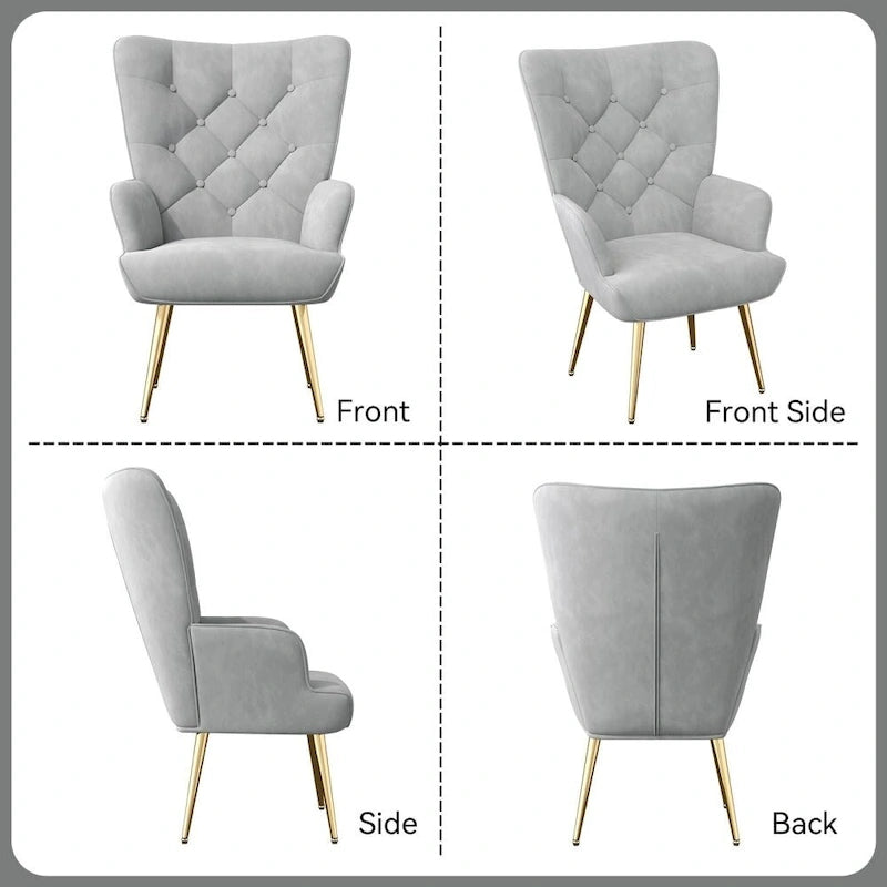 Fauteuil d'appoint en tissu