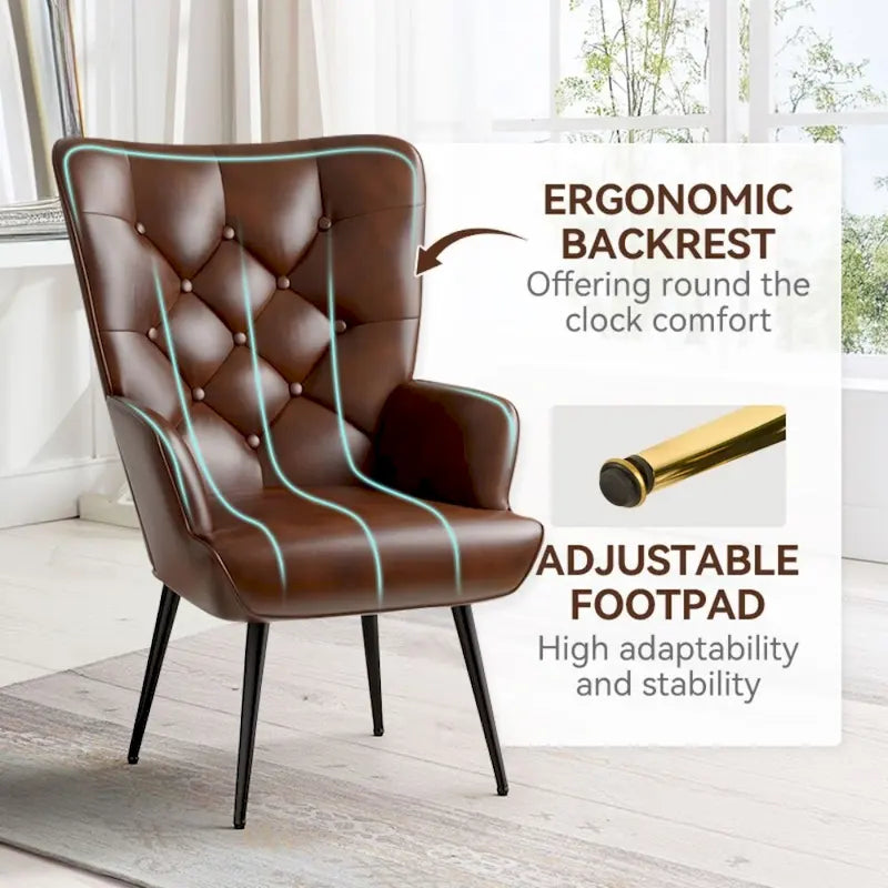 Fauteuil d'appoint en tissu