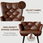 Fauteuil d'appoint en tissu