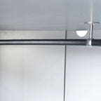 Armoire d'angle avec penderie et étagères